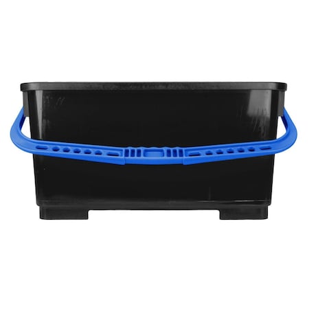 Pulex Bucket, 12 in H, Black and Blue SECC70027-NNNB